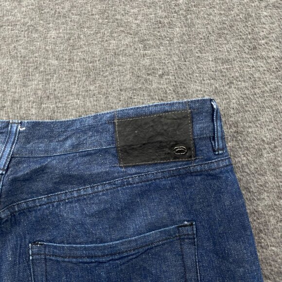 VTG JNCO STYLE Ecko Unltd Baggy Relaxed Fit Blue Denim Jeans 40 x 29 *Flaw - Picture 10 of 14